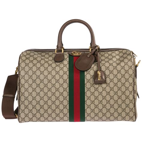 gucci weekender travel bag|gucci duffle bag with wheels.